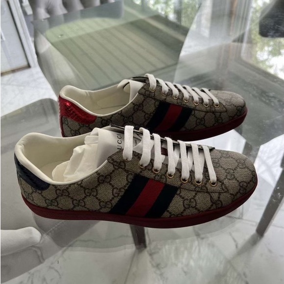 Gucci Shoes Authentic Mens Gucci Sneakers Poshmark